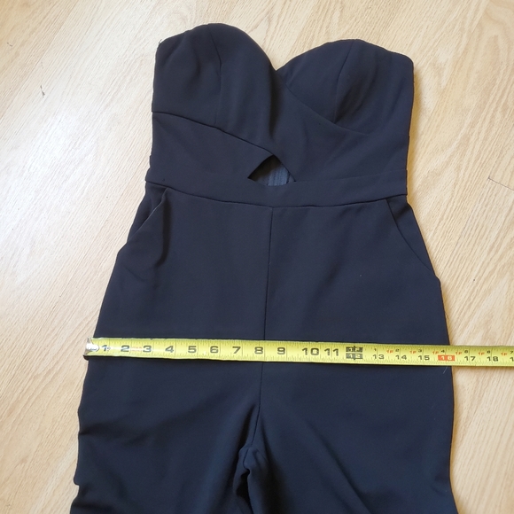 Windsor Woman's Size S Black Strapless Jumpsuit. - Picture 10 of 10